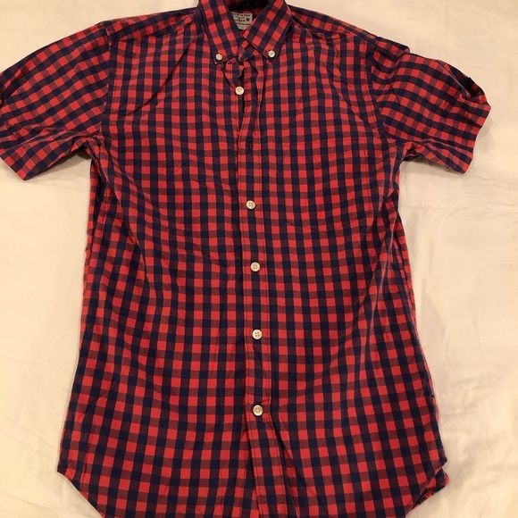 J. Crew gingham Patterned Button Down Shirt - Picture 1 of 3